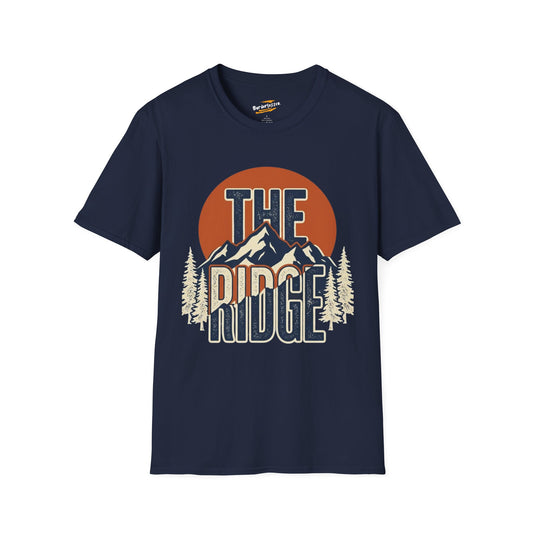 The Ridge Mountain T-Shirt – Retro Sunset Outdoor Tee