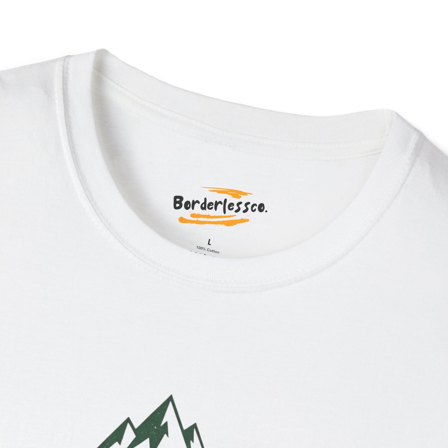 Hiking T-Shirt — "I Came Back Different" Mountain Footprint Tee