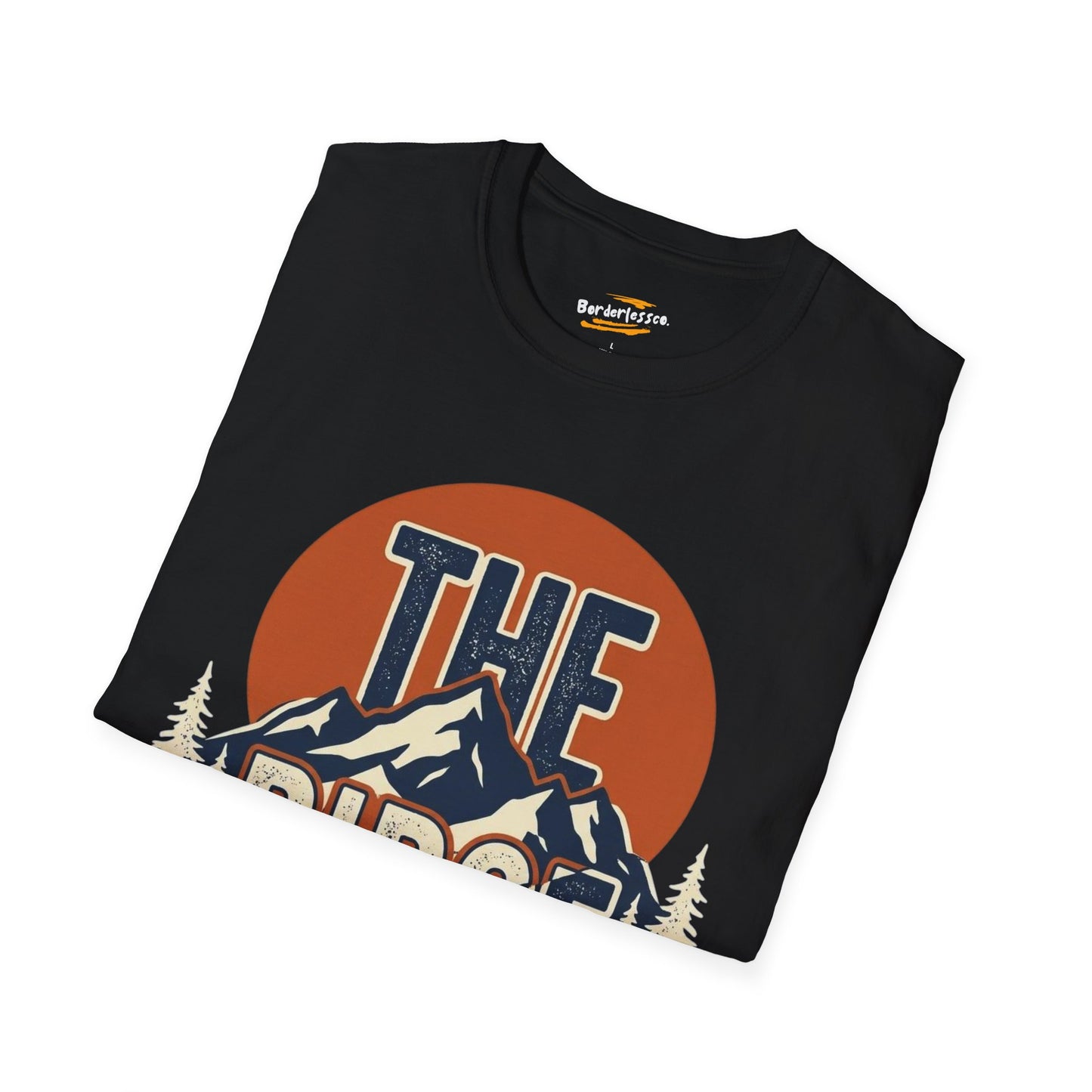 The Ridge Mountain T-Shirt – Retro Sunset Outdoor Tee