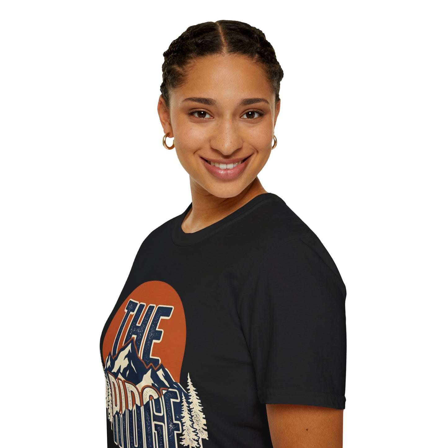 The Ridge Mountain T-Shirt – Retro Sunset Outdoor Tee
