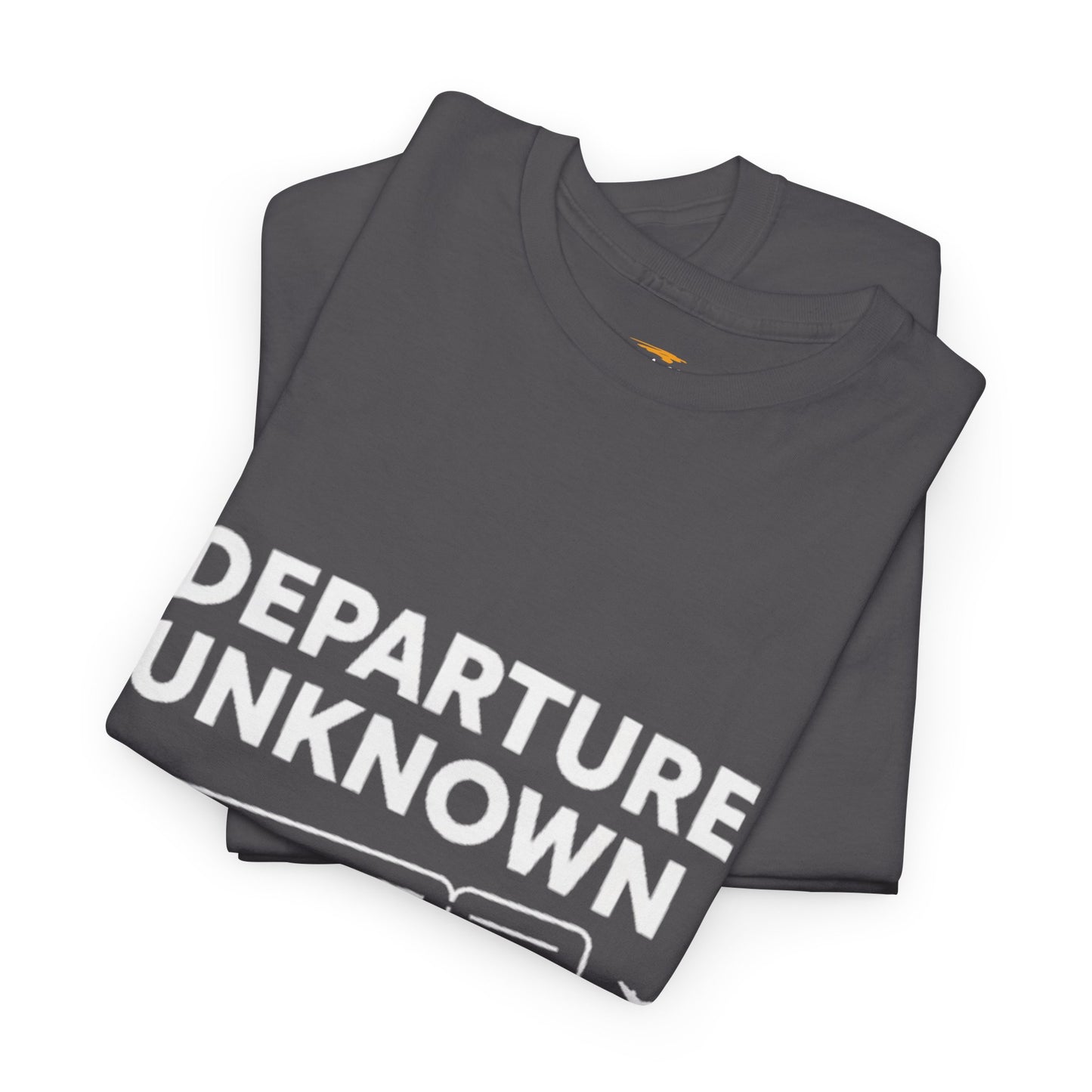 Departure Unknown T-Shirt – Travel Map Back Print | Wanderlust Graphic Tee