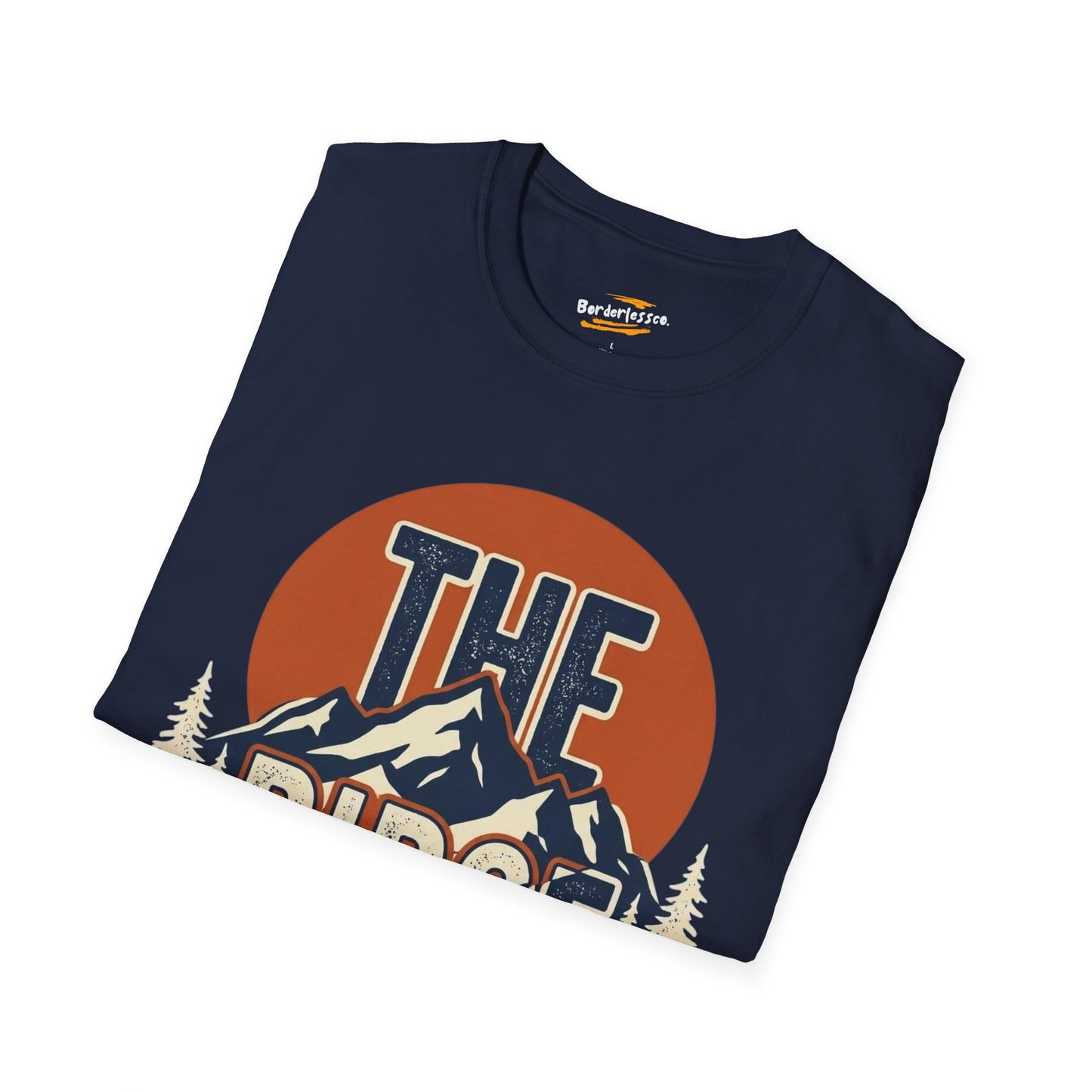 The Ridge Mountain T-Shirt – Retro Sunset Outdoor Tee