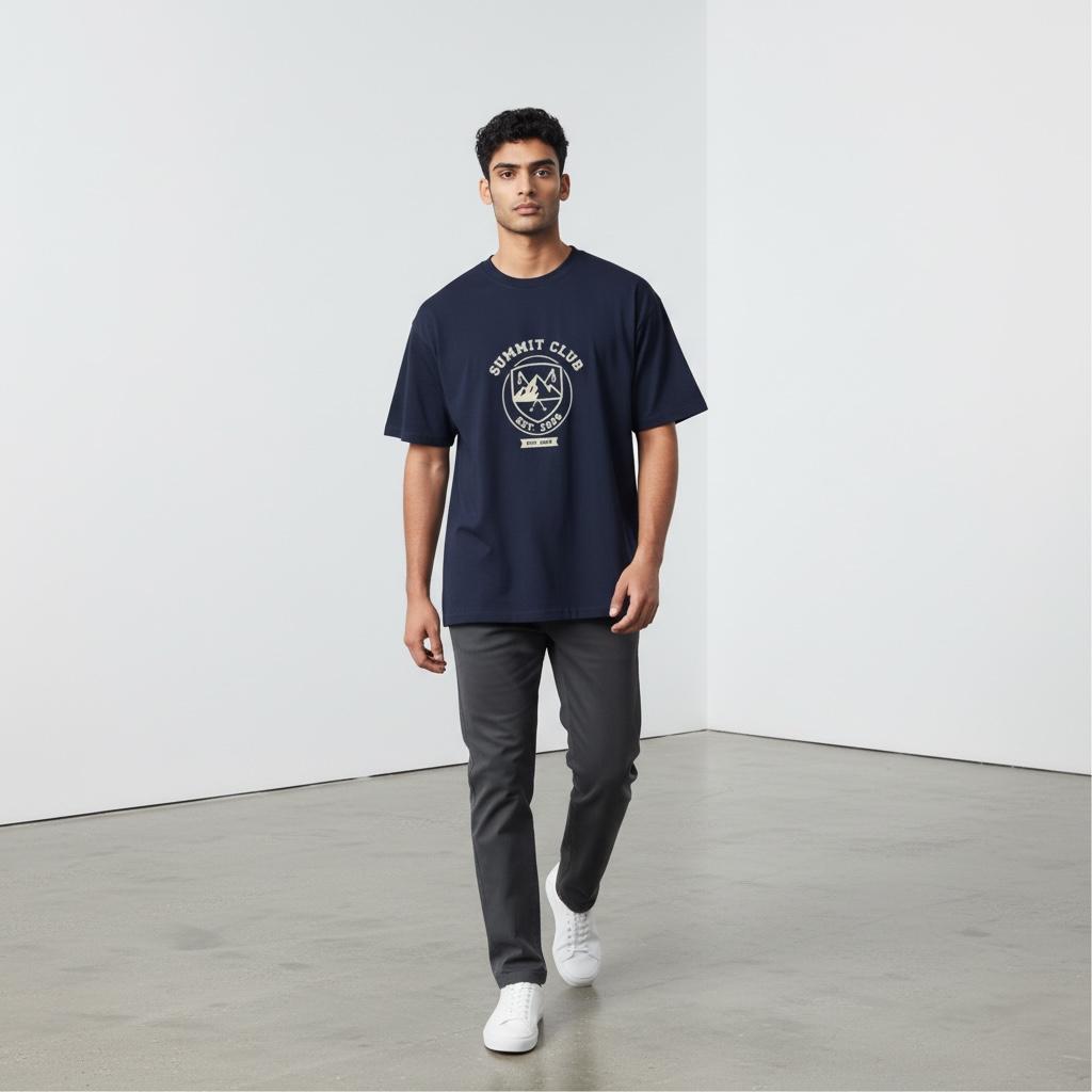 Summit Club Mountain Graphic Tee — 'Summit Club Est. 2026' Outdoor Adventure T-Shirt