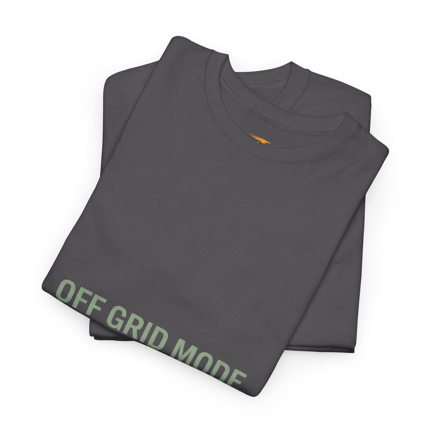 Off Grid Mode T-Shirt — Minimalist Camping & Digital Detox Tee