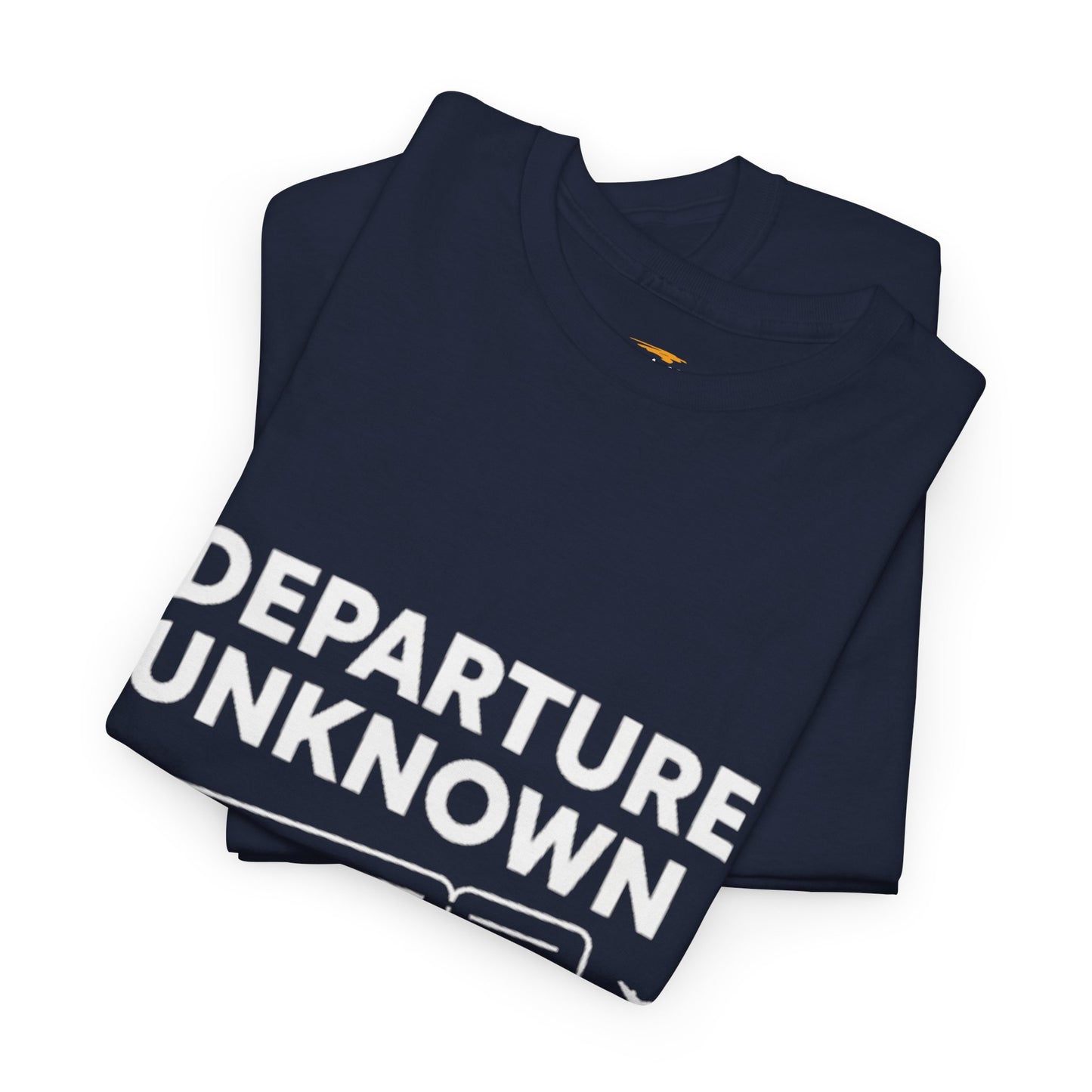 Departure Unknown T-Shirt – Travel Map Back Print | Wanderlust Graphic Tee