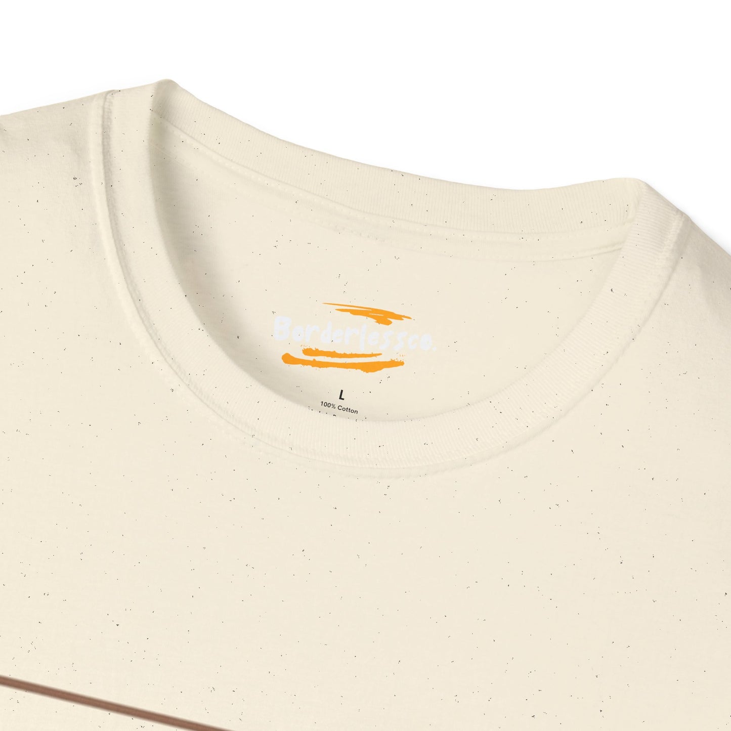 T-Shirt — 'Escape' Mountain Line Art Tee (Sunrise Adventure Graphic)