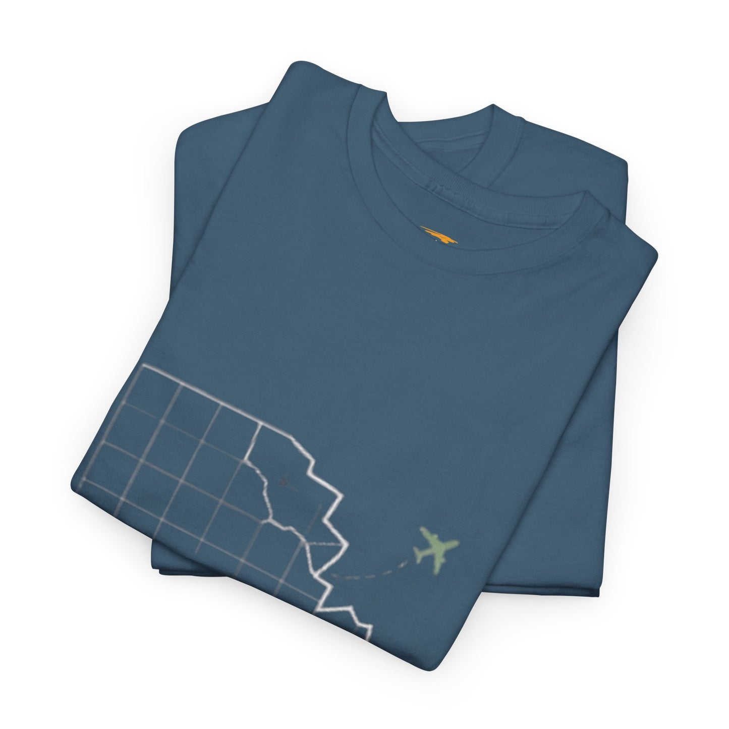 Beyond Maps T-Shirt | Minimal Travel Tee, Airplane Graphic