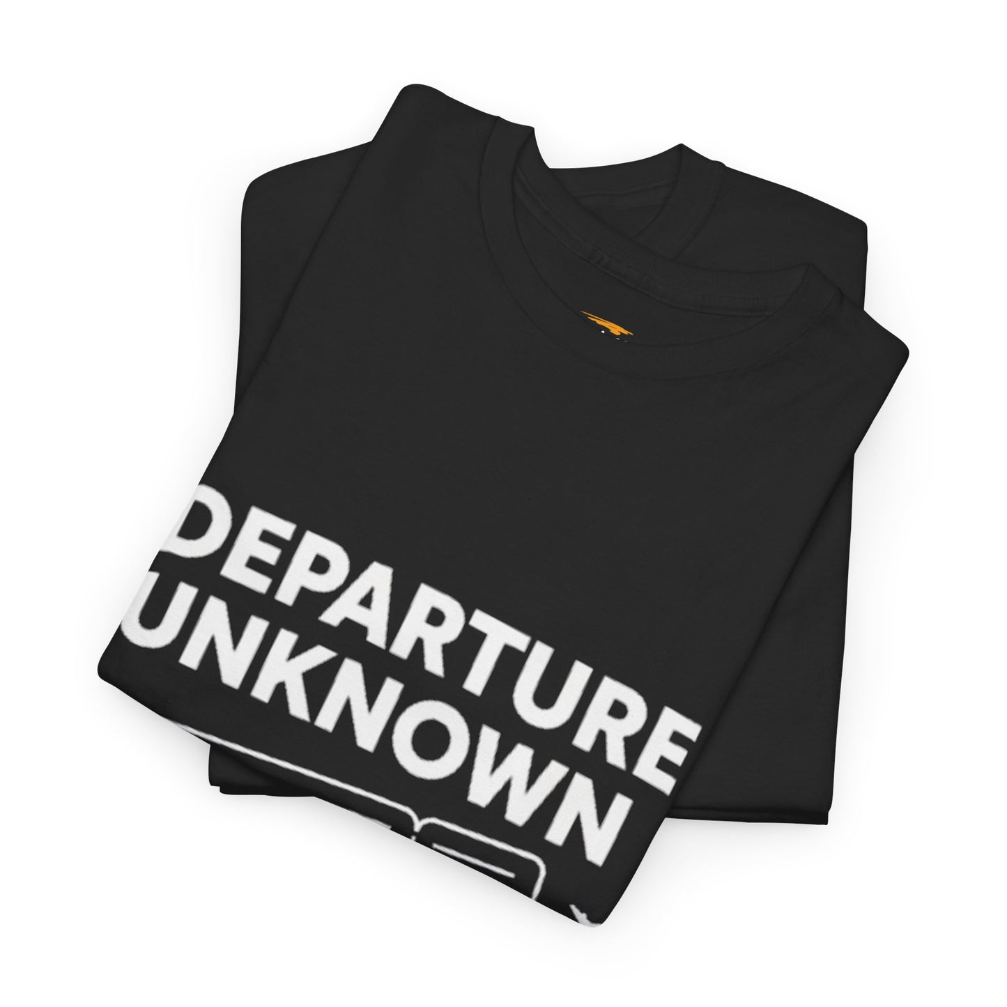 Departure Unknown T-Shirt – Travel Map Back Print | Wanderlust Graphic Tee