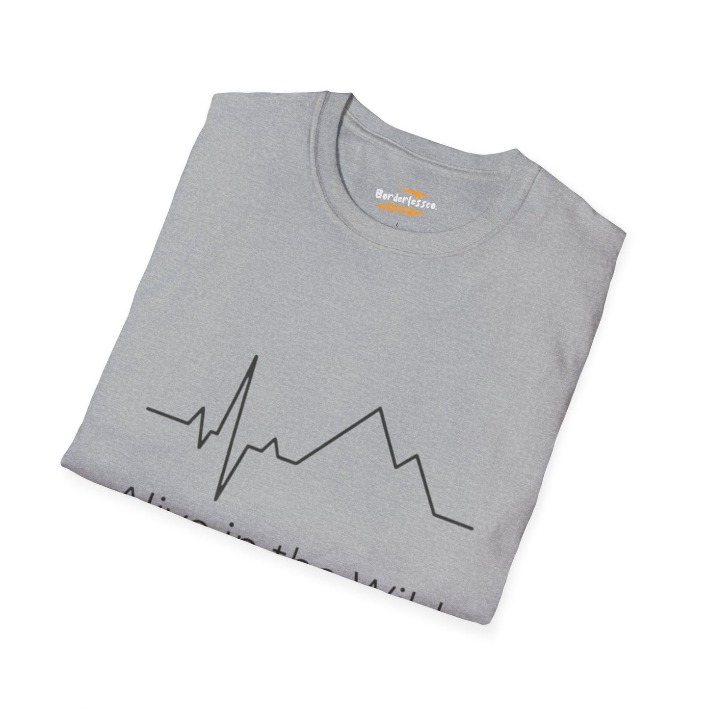 Alive in the Wild T-Shirt — Mountain Heartbeat Outdoor Tee